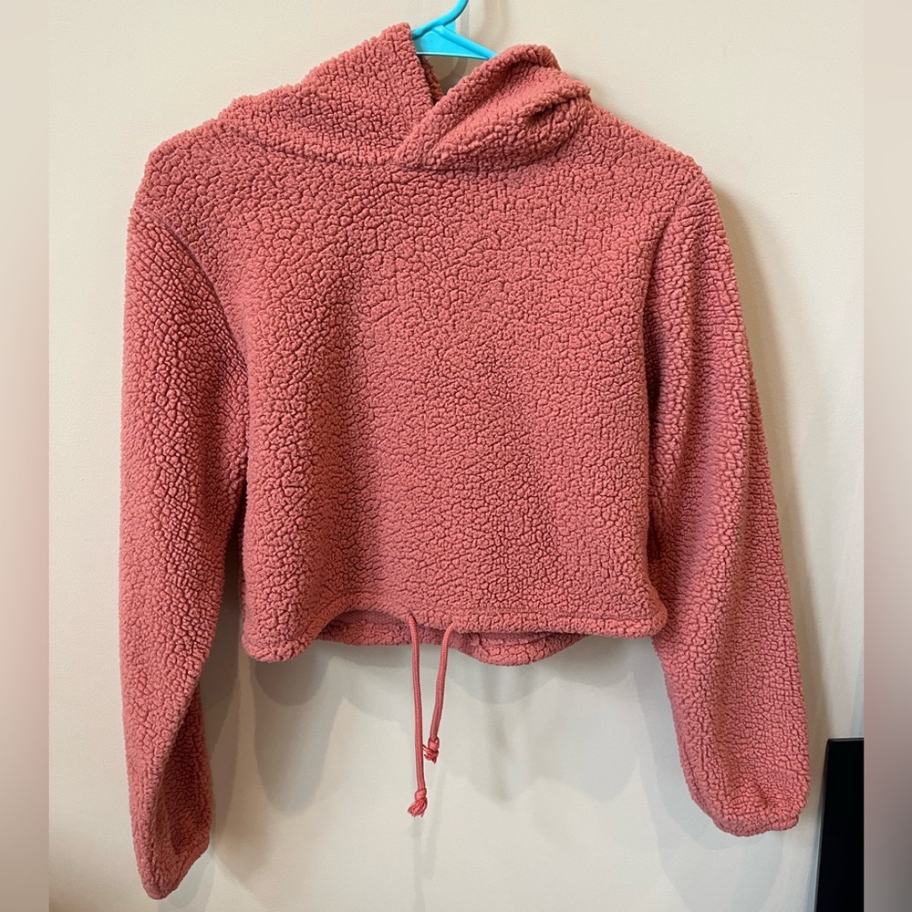 Wild Fable Pink Sherpa Hoodie